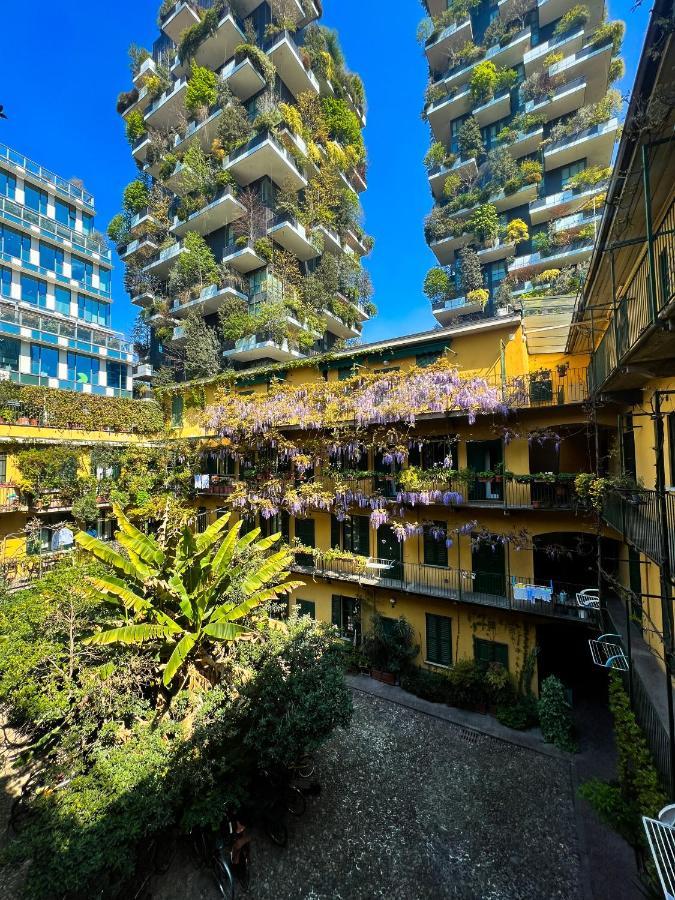 The Mundial Studio - Bosco Verticale View Milano Exteriör bild